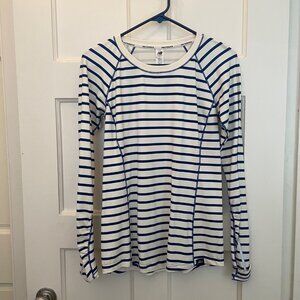 New Balance for J.Crew long-sleeve striped run top Size S